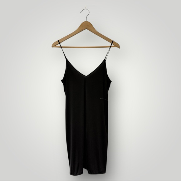 ALEXANDER WANG x Uniqlo Airism Slip Dress Sz M Black - Picture 2 of 10